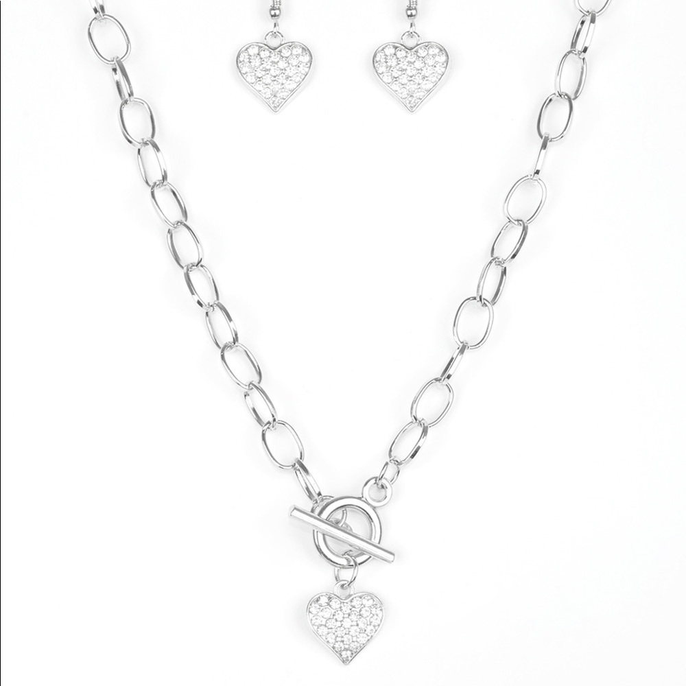 Harvard Hearts - white